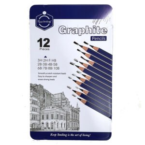 Keep Smiling Graphite Pencils Set Of 12 Pencils