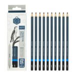 Keep Smiling Soft Charcoal Pencils Set Of 12 Pencil