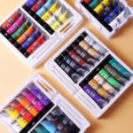 Keep Smiling Acrylic Paints 30ml Tube Set – 12 Colors