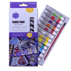 Keep Smiling Fabric Pinting Colors 12ml Vibrant 12-Colors set.