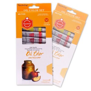 Keep Smiling Oil Pinting Colors 12ml Vibrant 12-Colors set.