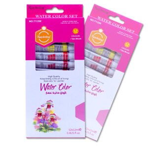 Keep Smiling Watercolor Painting 12ml Vibrant 12-Colors set.
