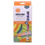 Keep Smiling Acrylic Painting 12-Colors 12ml Tubes set