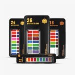 Keep Smiling Watercolor 12 color Tin Set
