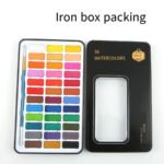 Keep Smiling Watercolor 36 color Tin Set