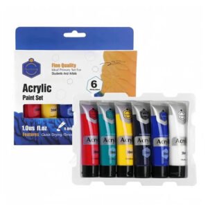 Keep Smiling 6-Piece Acrylic Paint Set