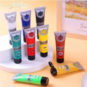 Keep Smiling Acrylic Paints 30ml Tube Set – 24 Colors