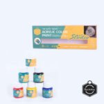 Keep Smiling Studio Acrylic Paint Set 8 Pieces, 25ml